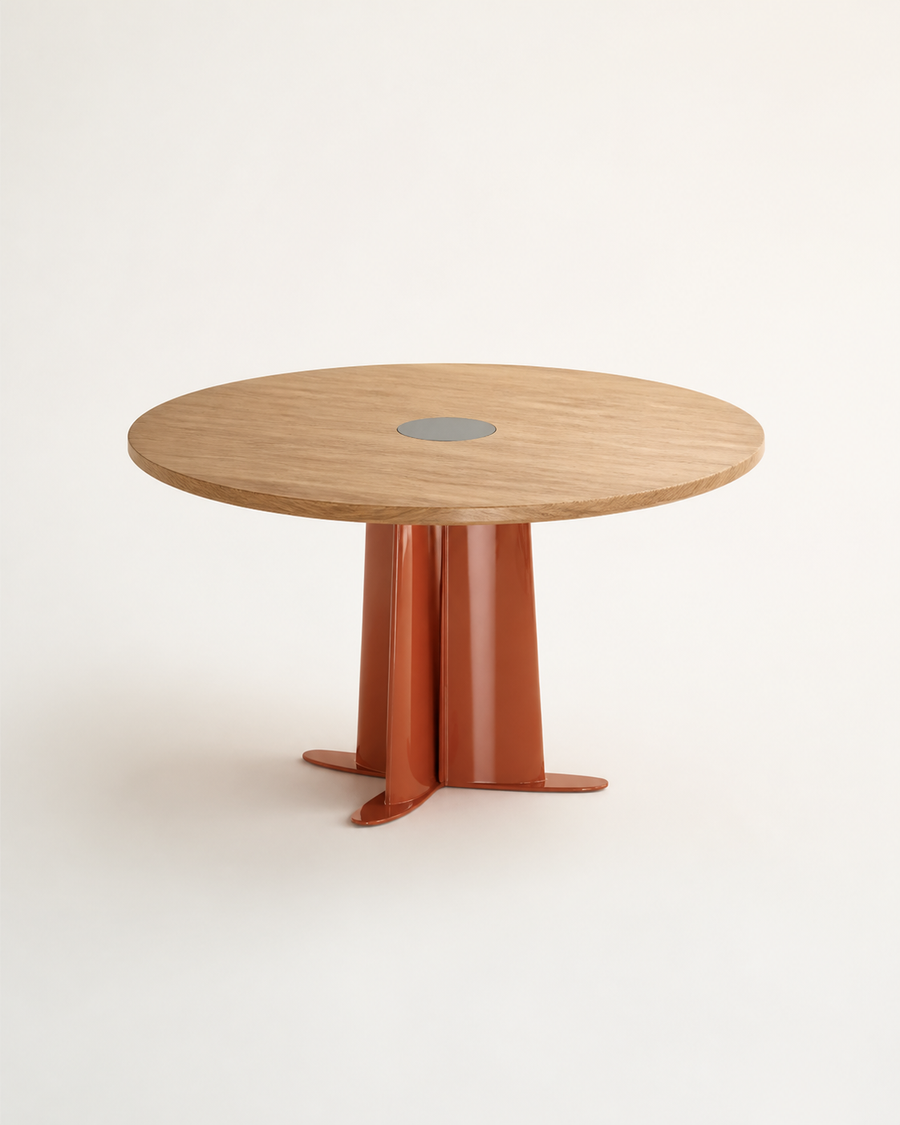 Arc Dining Table — front view