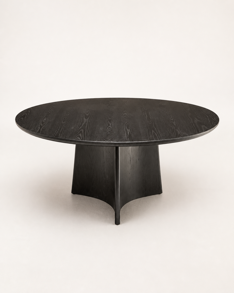 Halo Round Dining Table — front view