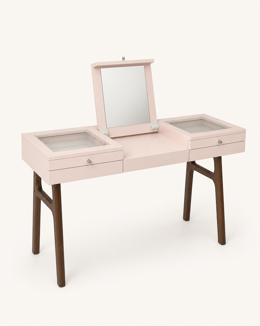 Pebble Mirror — front view