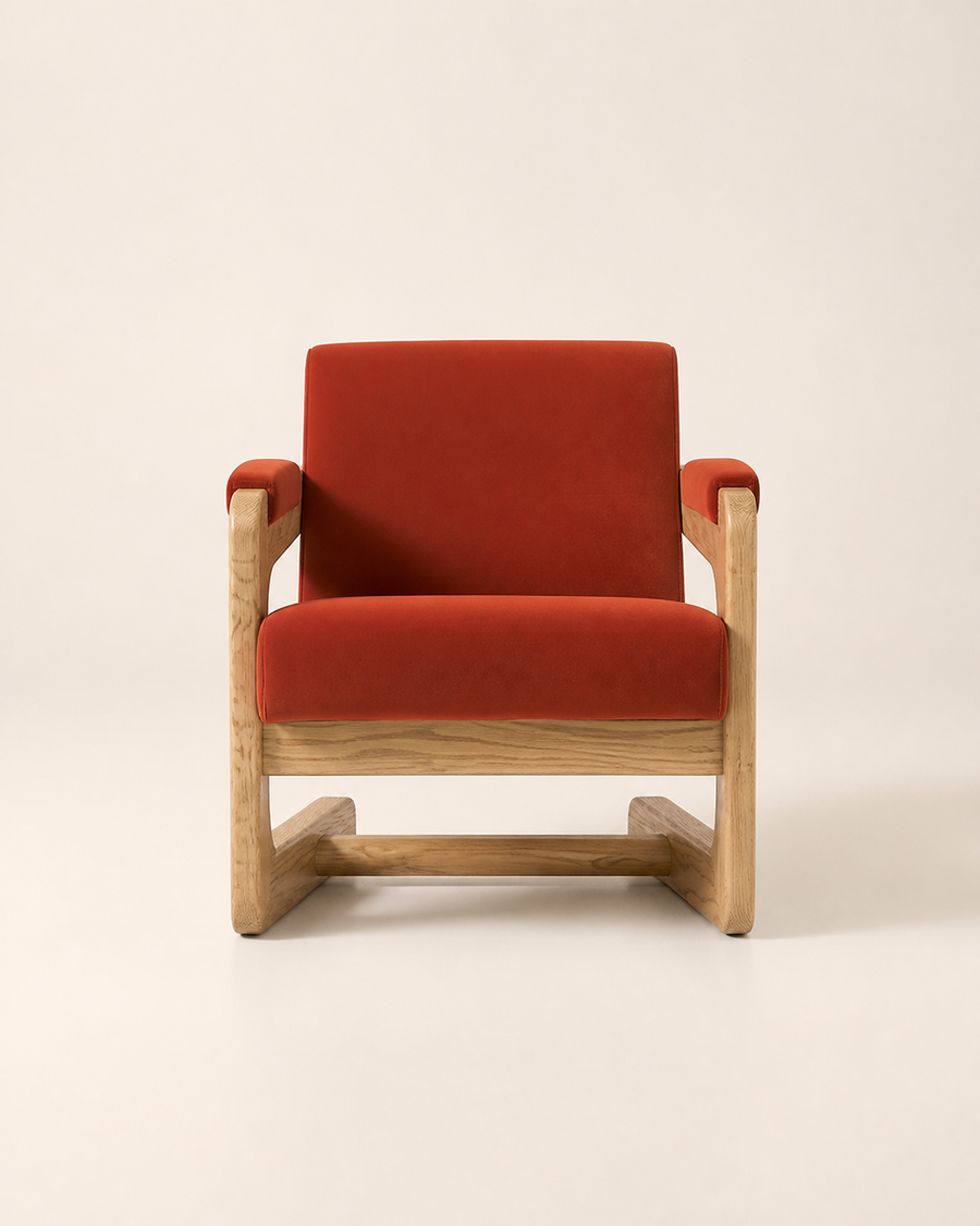 Sable Lounge Chair — front view