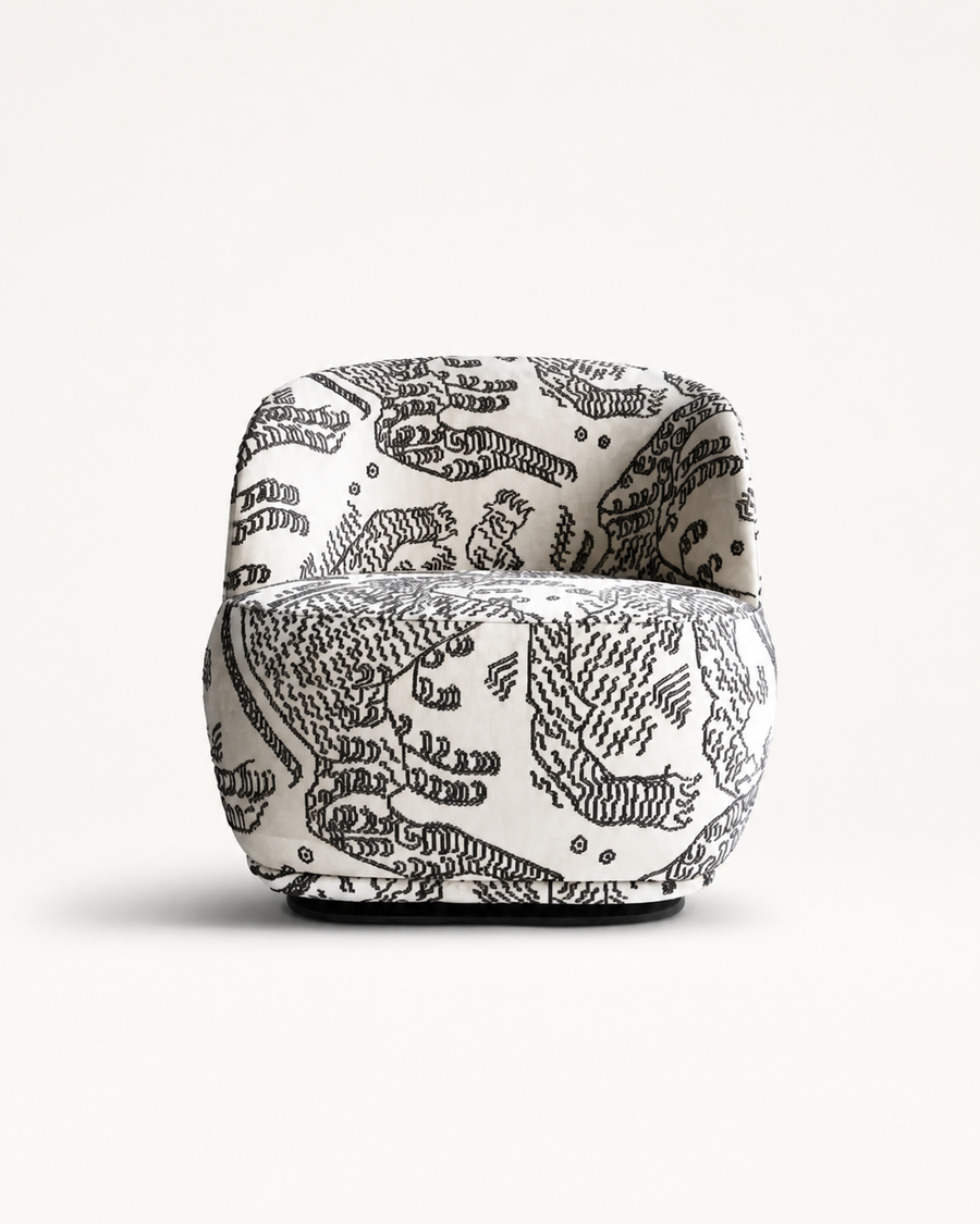 Tova Lounge Chair — front view
