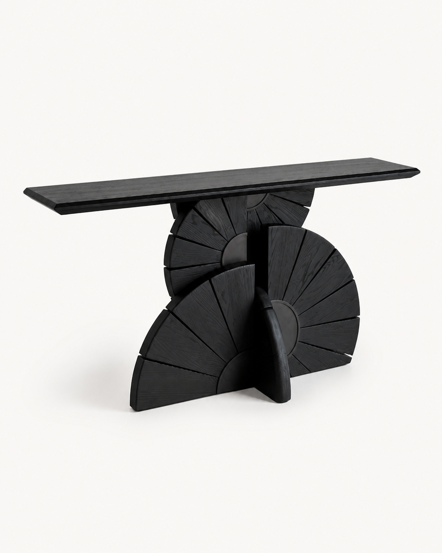 Arc Console Table — front view