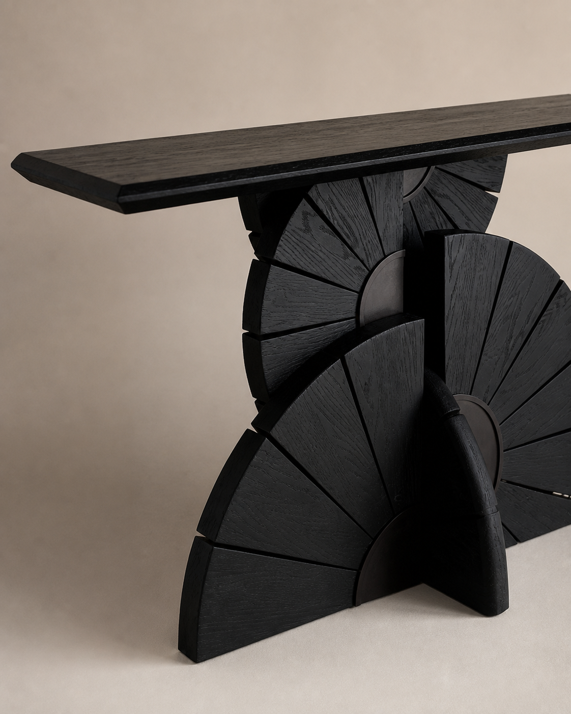 Arc Console Table — material detail