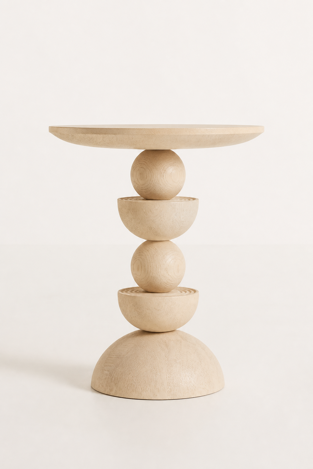 Arc Side Table — side view