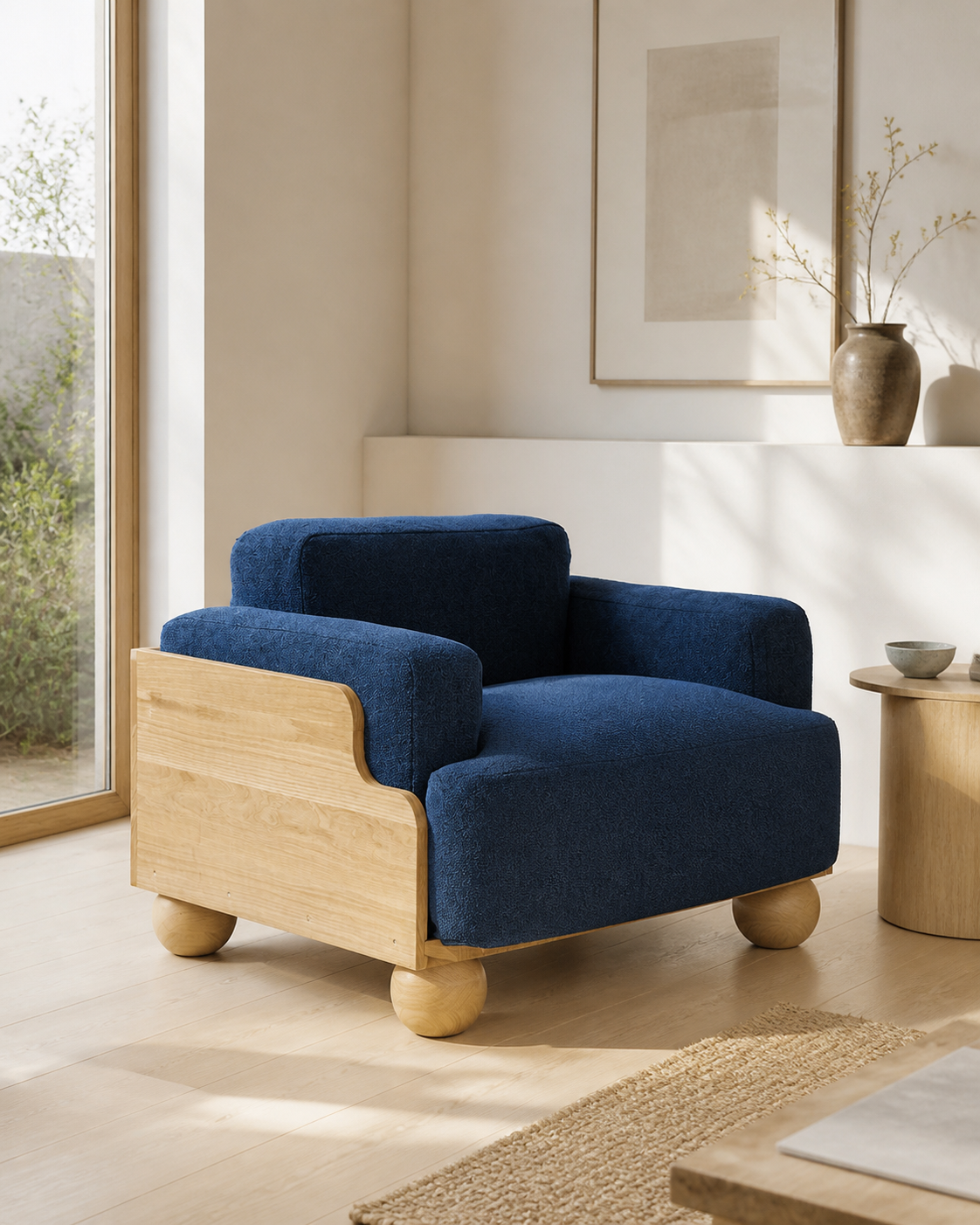 Arc Sofa — styled interior scene