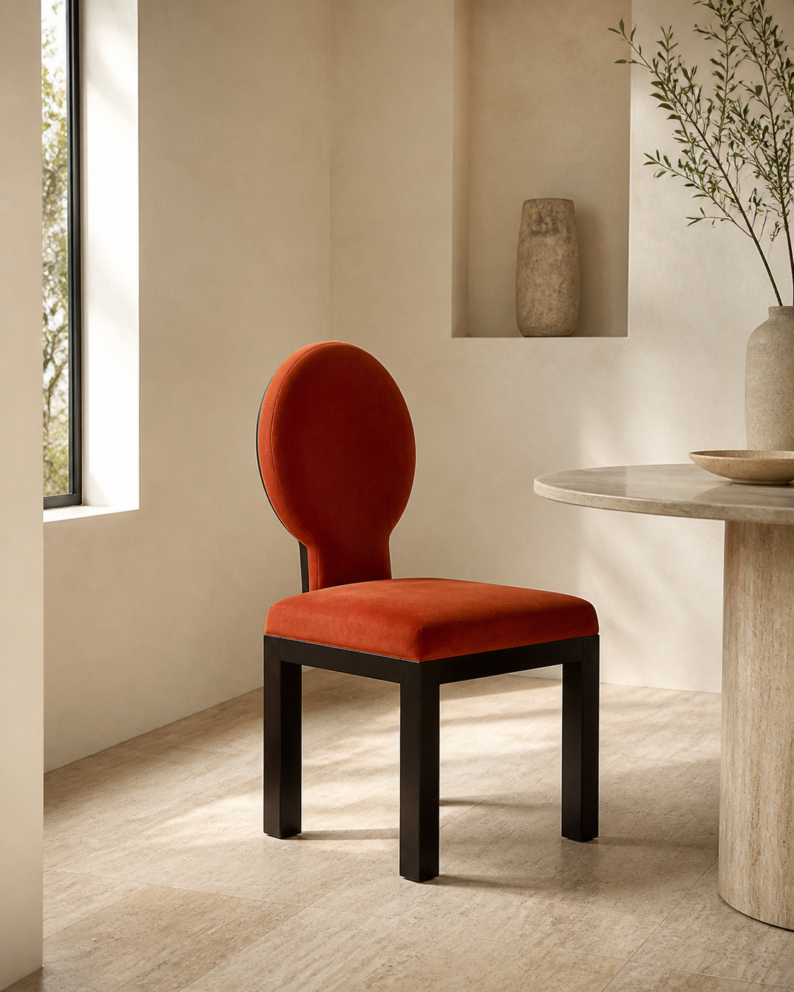 Aster Dining Chair — styled interior scene