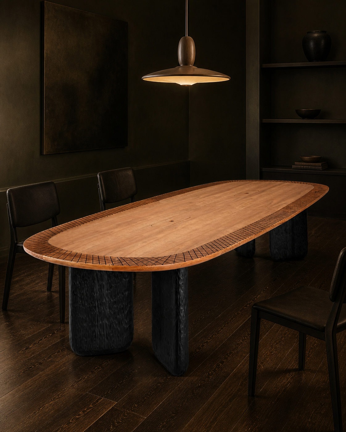 Aster Dining Table — lifestyle interior scene