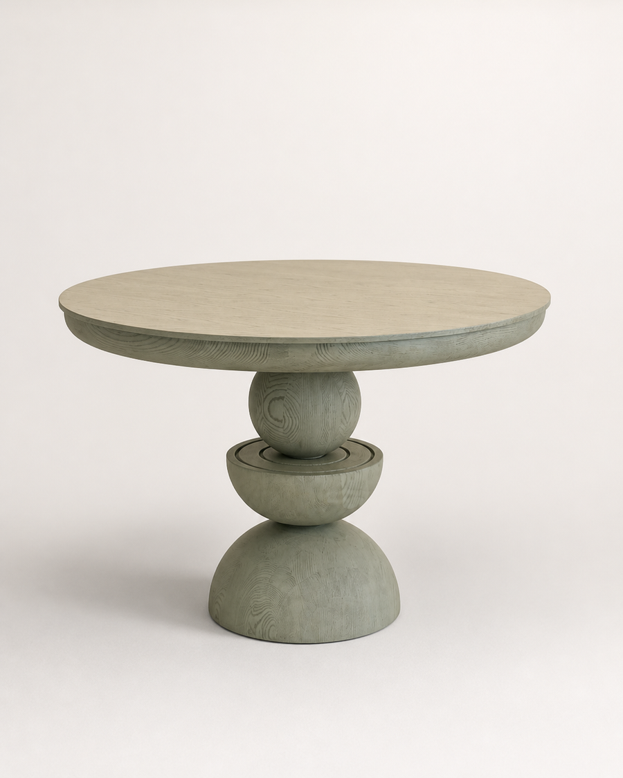 Aster Round Dining Table — front view