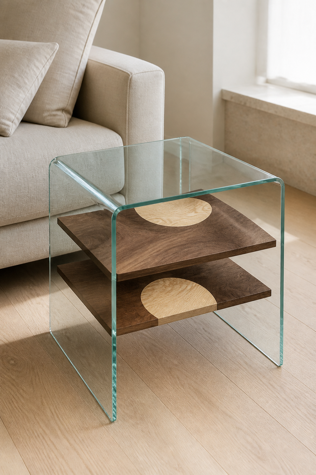 Aster Side Table — styled interior scene