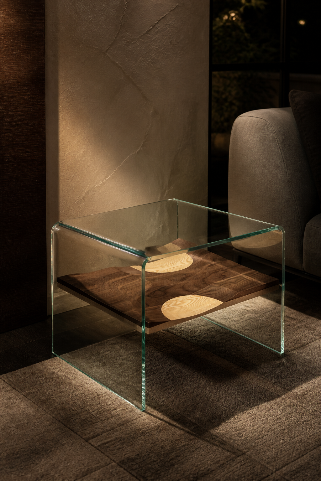 Aster Side Table — lifestyle interior scene