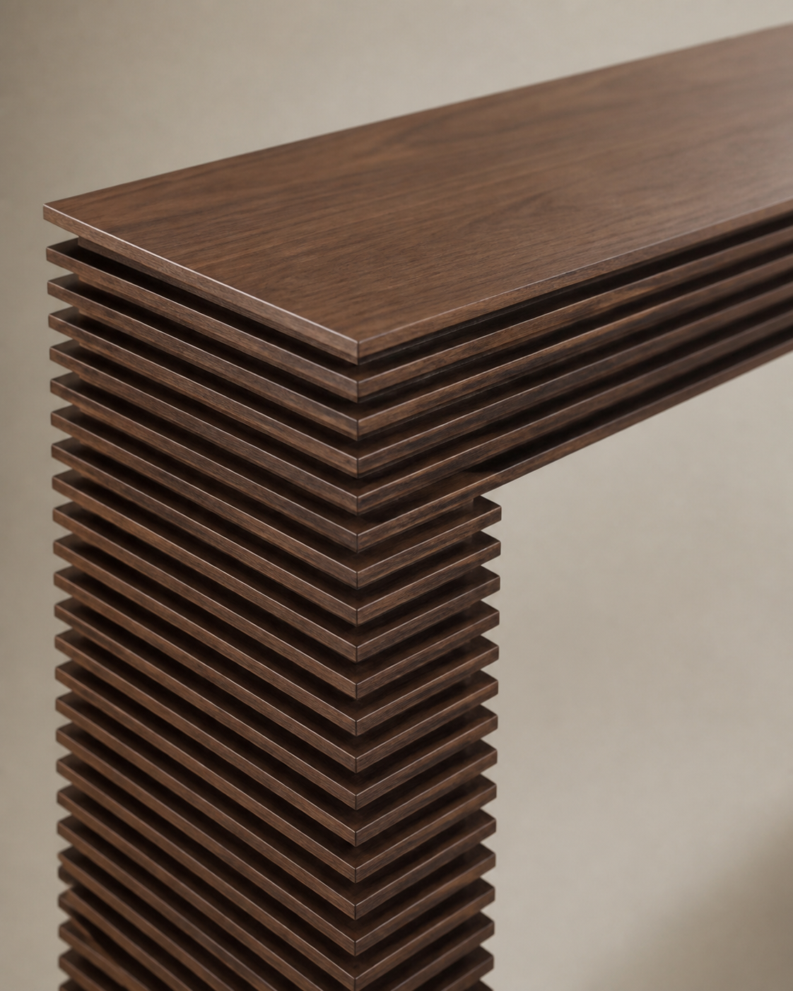 Cove Console Table — material detail