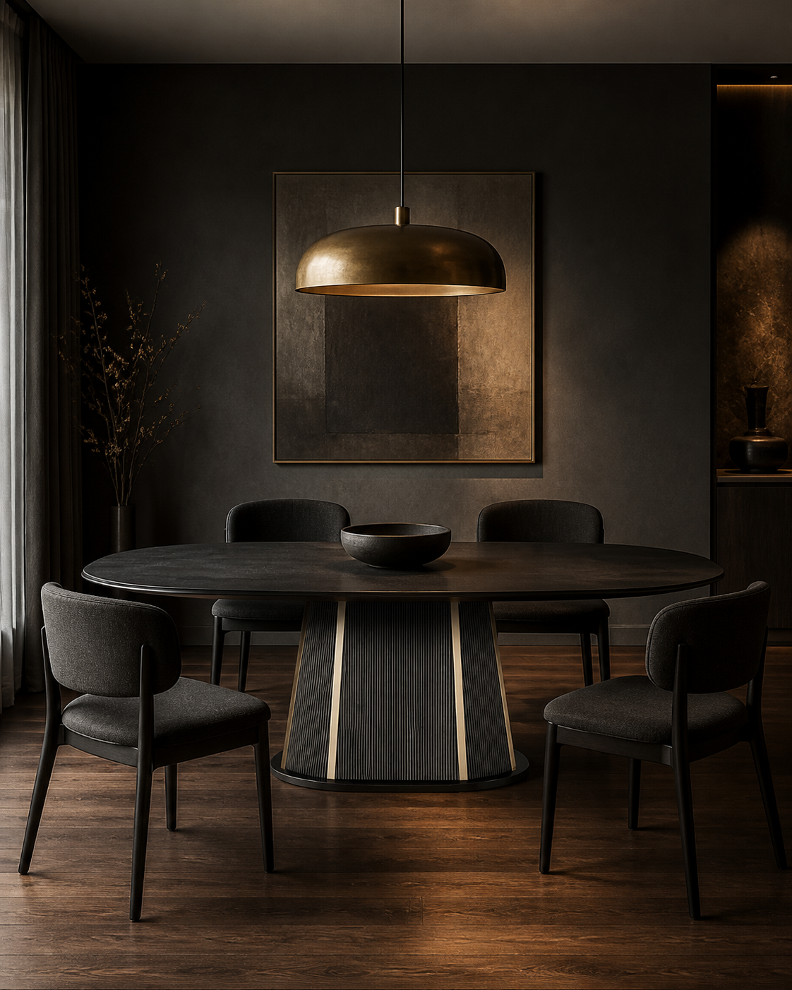 Cove Dining Table — lifestyle interior scene