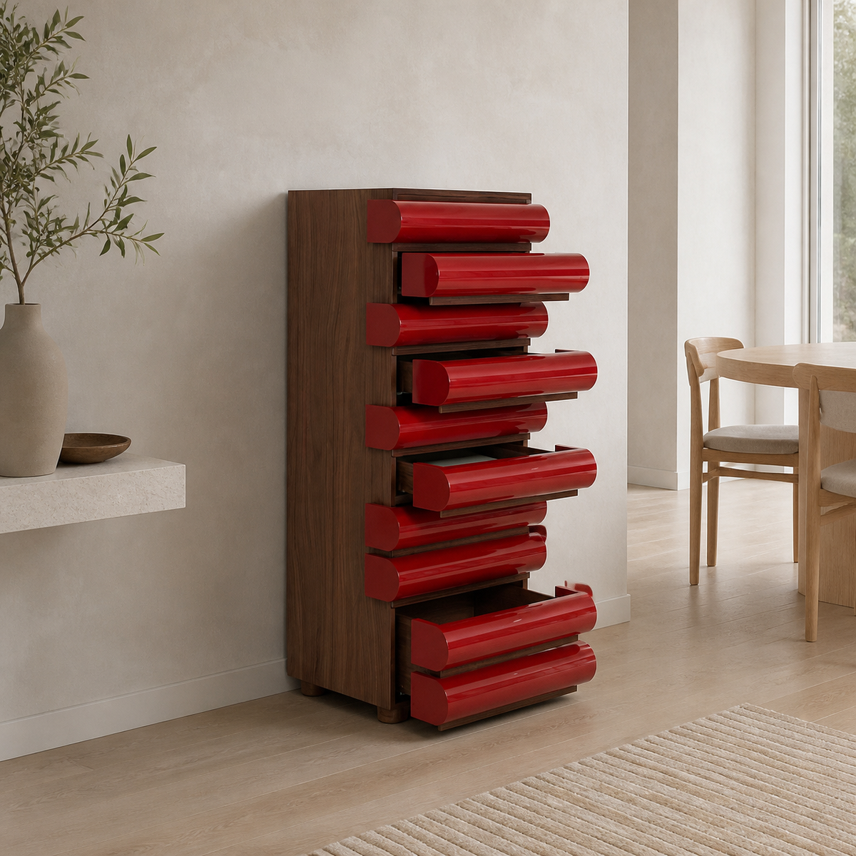 Cove Display Cabinet — styled interior scene