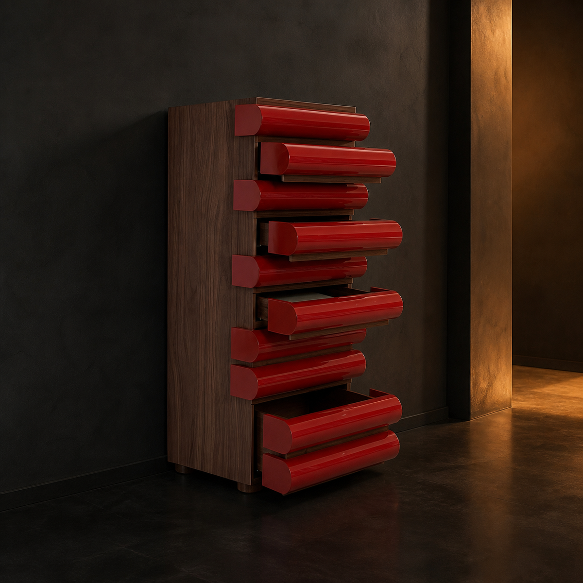 Cove Display Cabinet — lifestyle interior scene