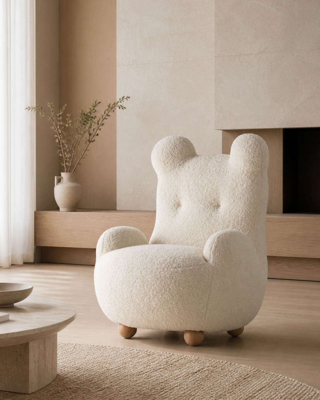 Cove Lounge Chair — styled interior scene