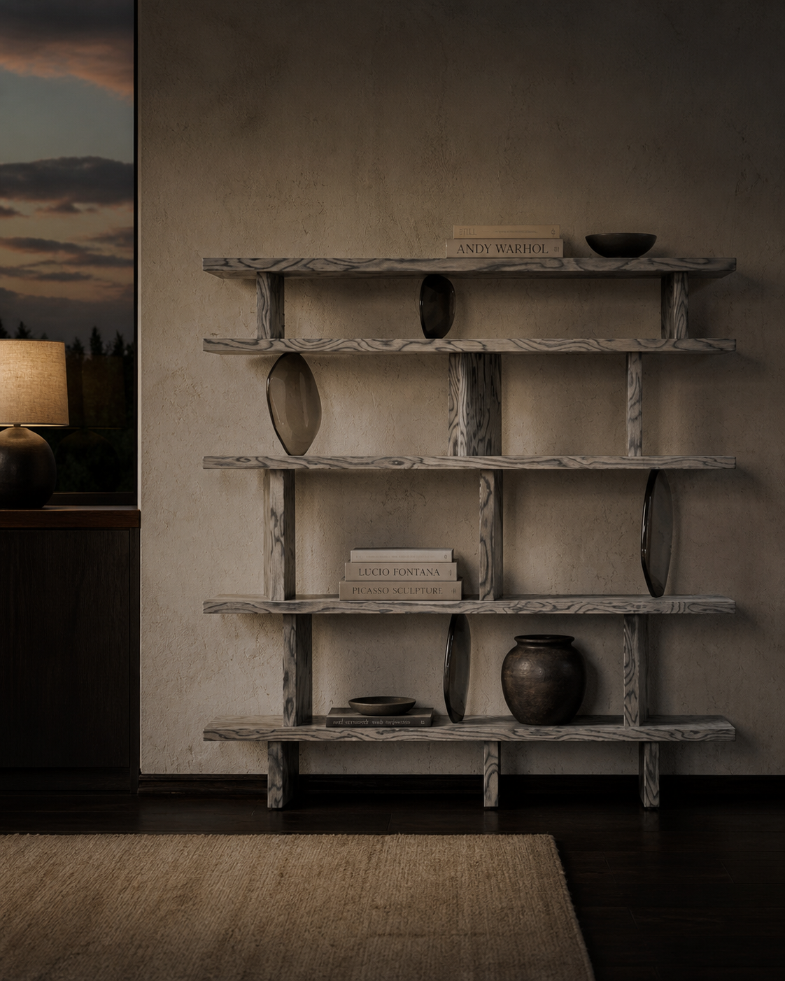 Cove Shelving Unit — lifestyle interior scene
