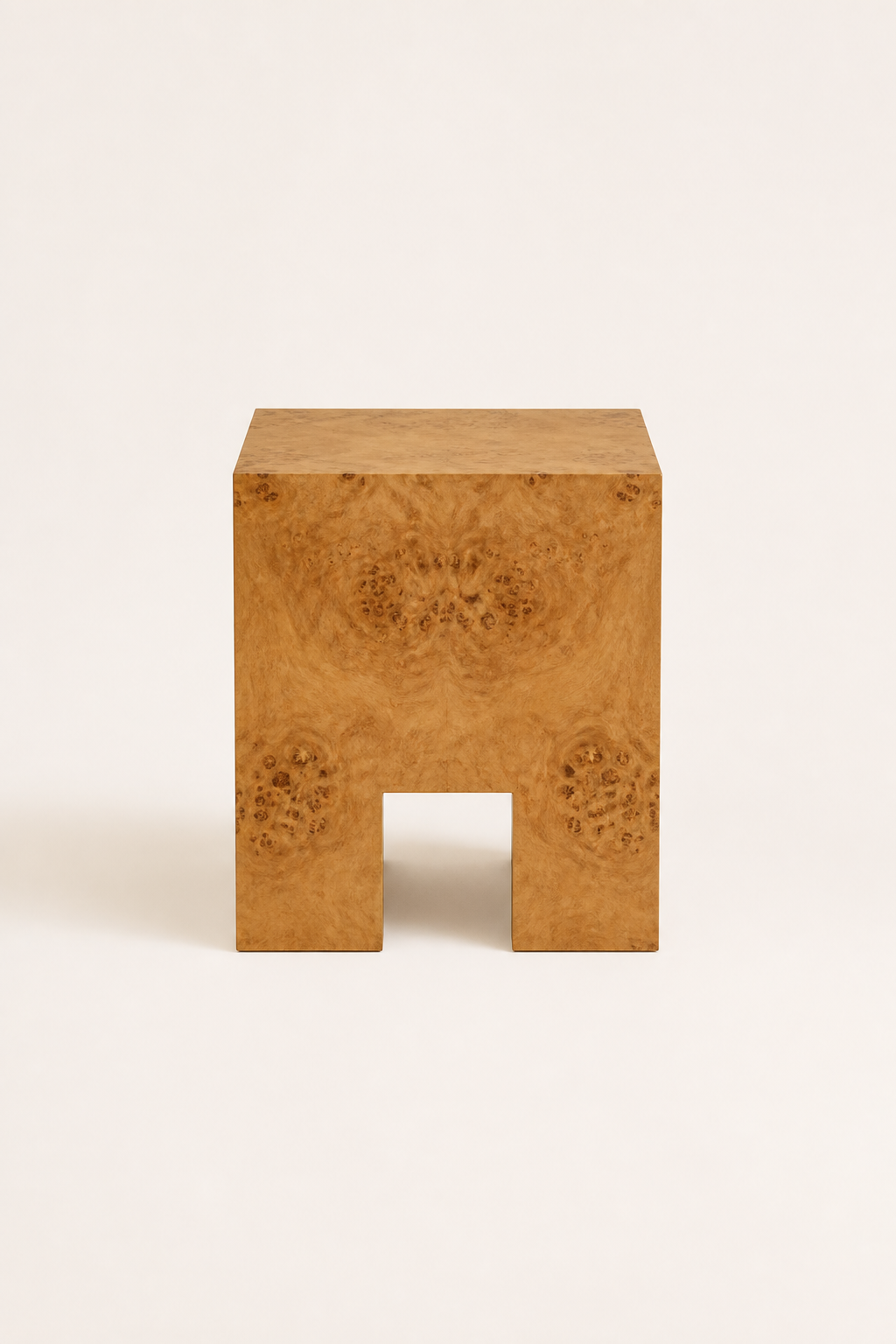 Cove Side Table — back view