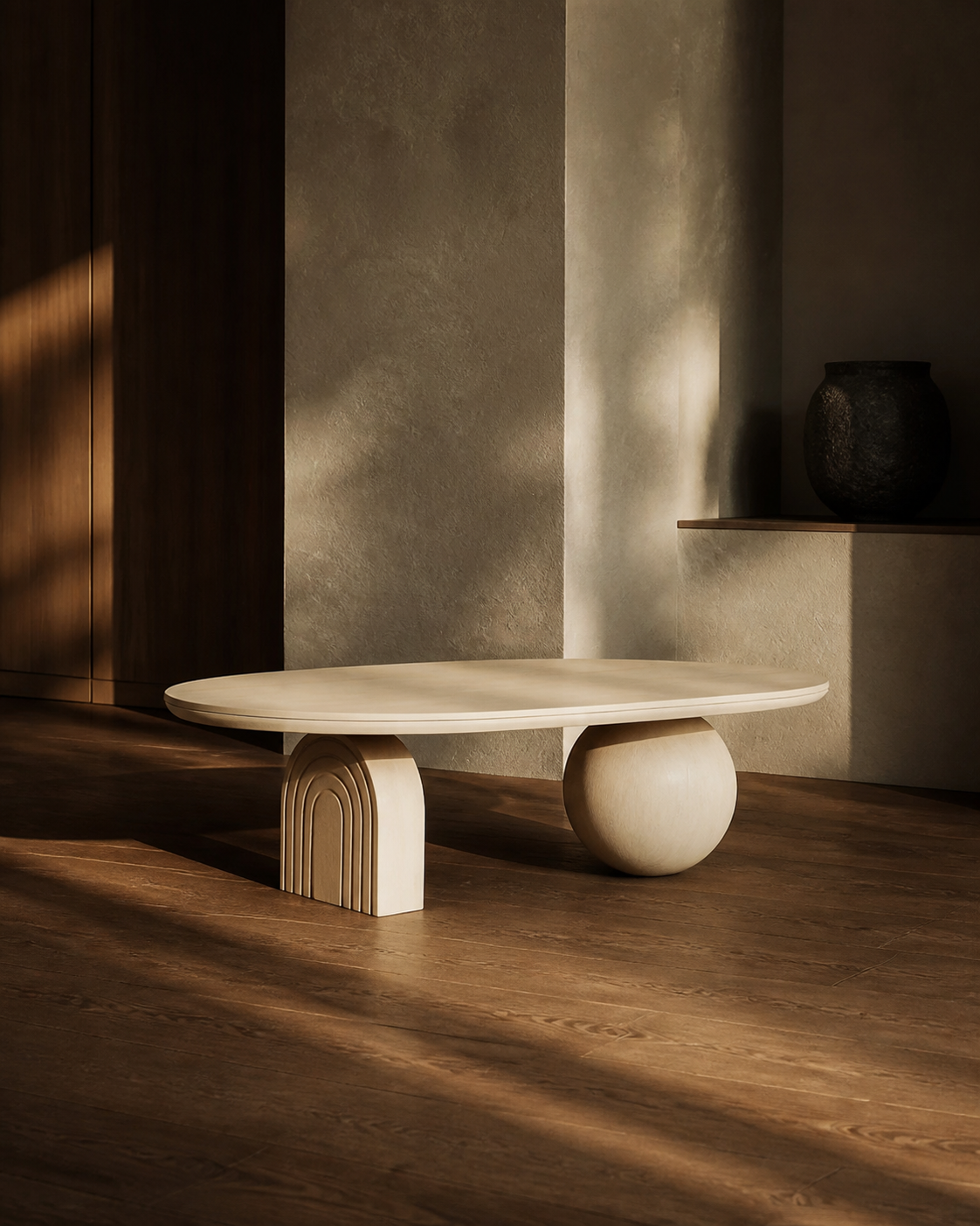 Elara Coffee Table — lifestyle interior scene