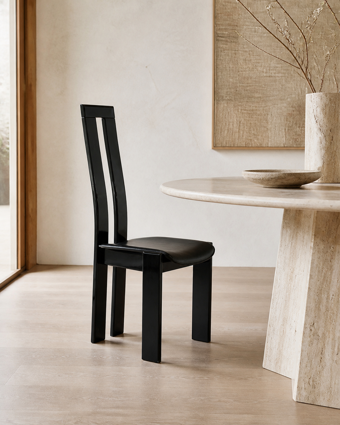 Elara Dining Chair — styled interior scene