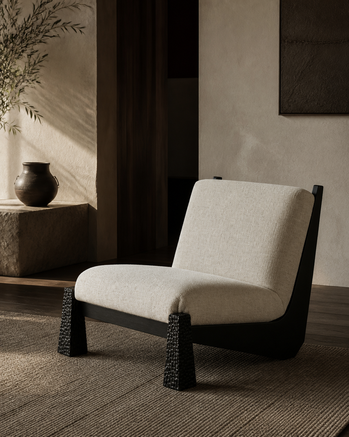 Elara Lounge Chair — lifestyle interior scene