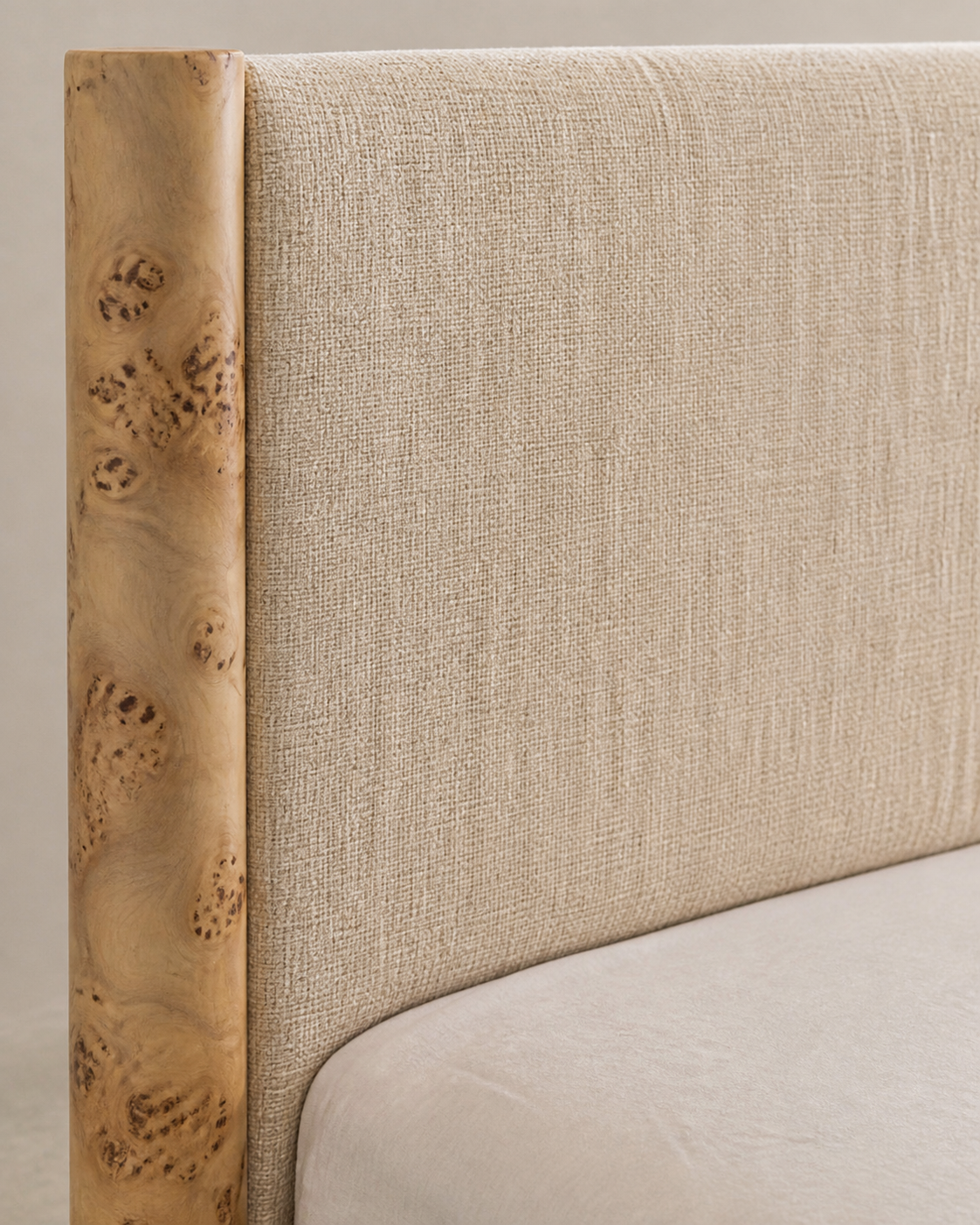 Frame Bed — material detail