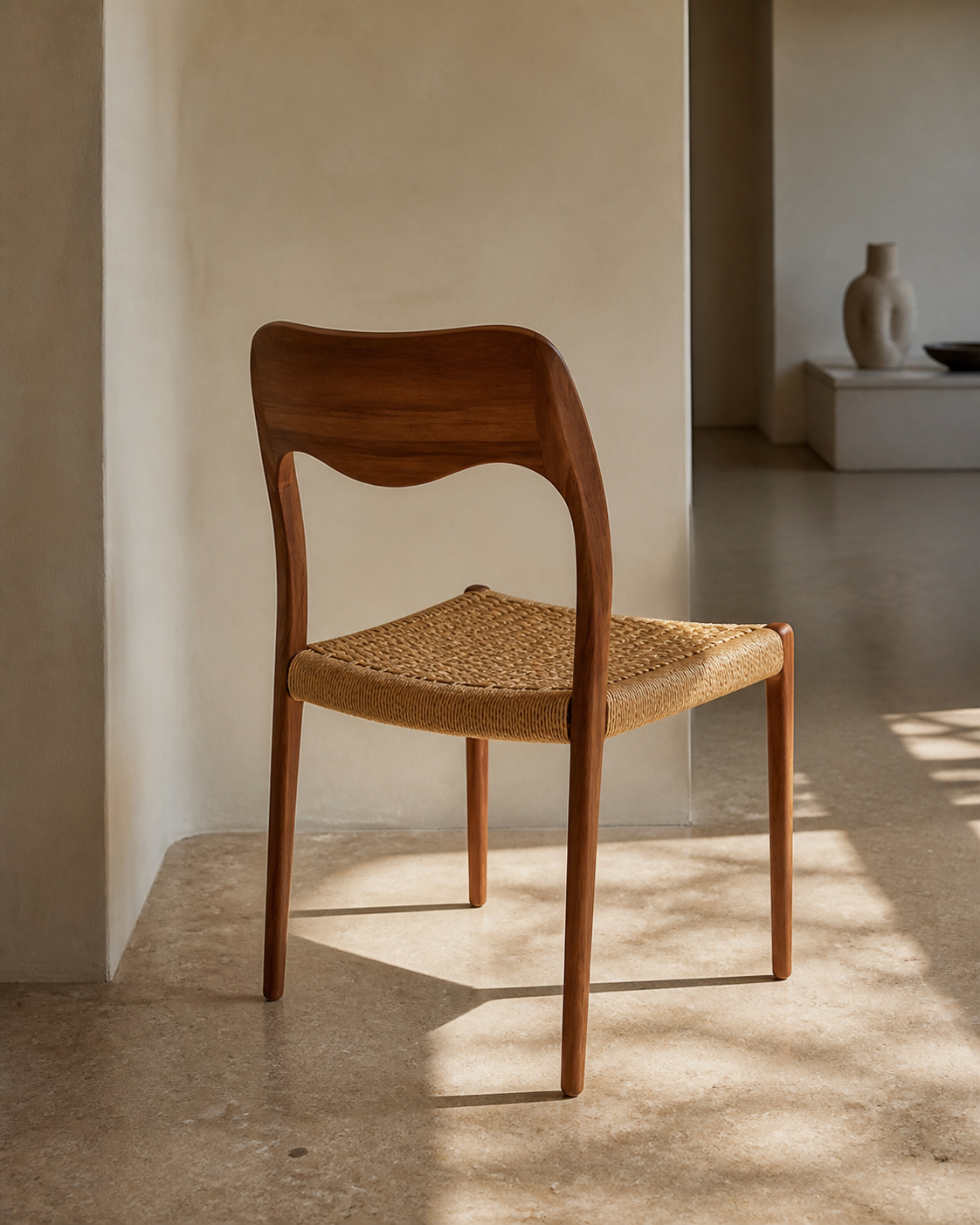 Frame Cane Chair — lifestyle interior scene