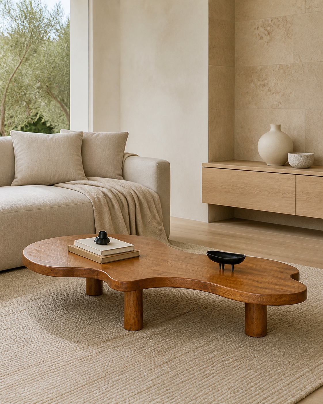 Frame Coffee Table — styled interior scene