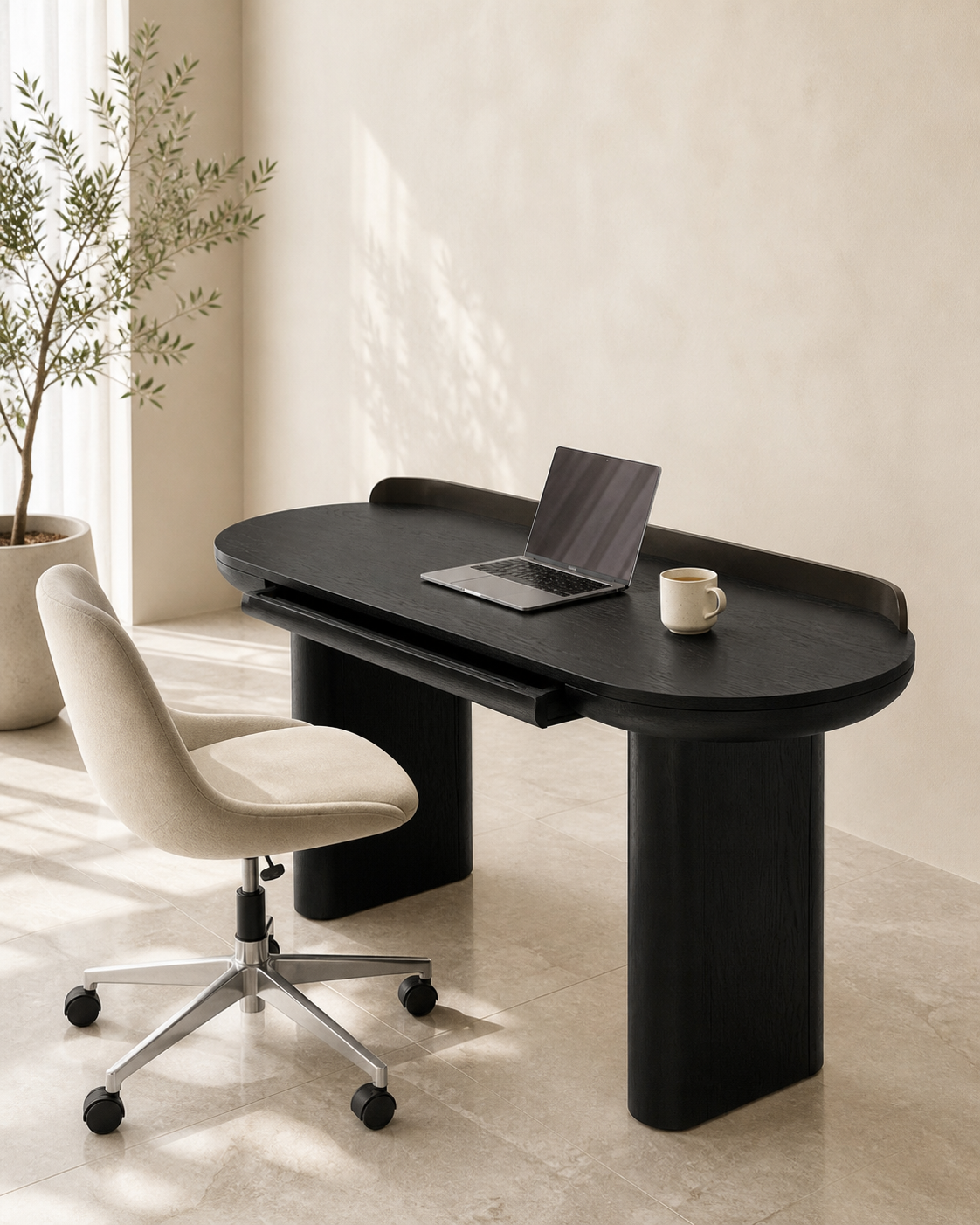 Frame Desk — styled interior scene