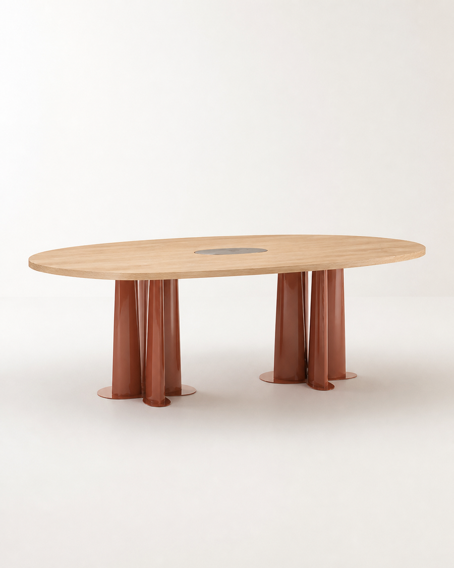 Frame Dining Table — front view