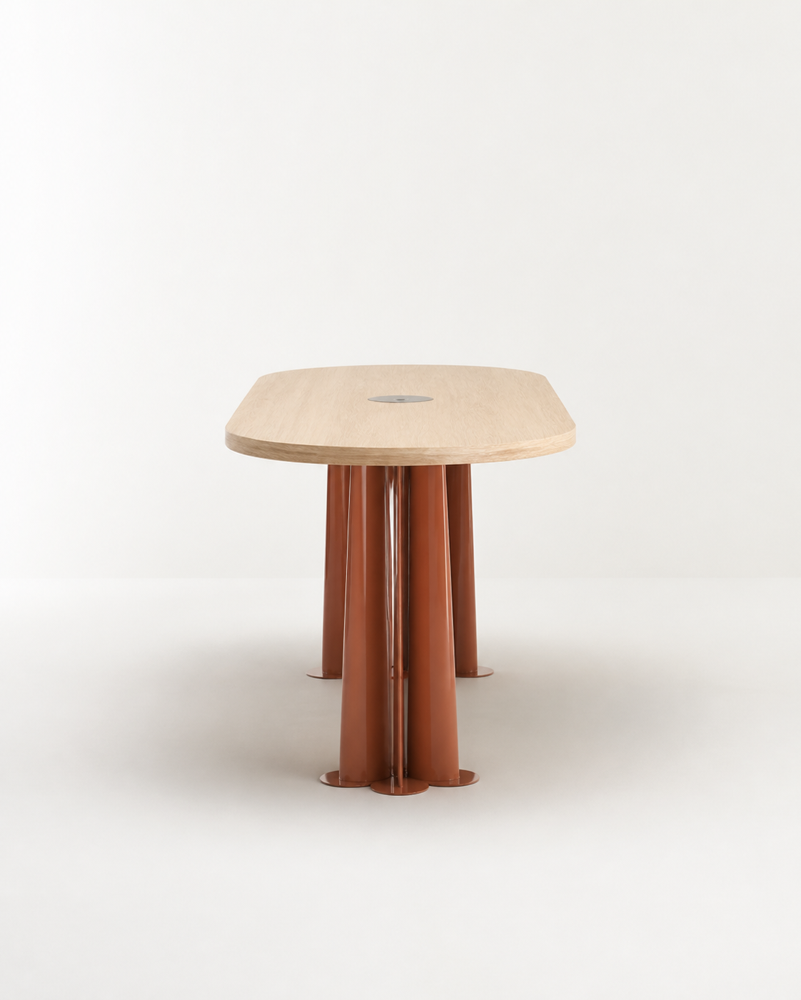Frame Dining Table — side view