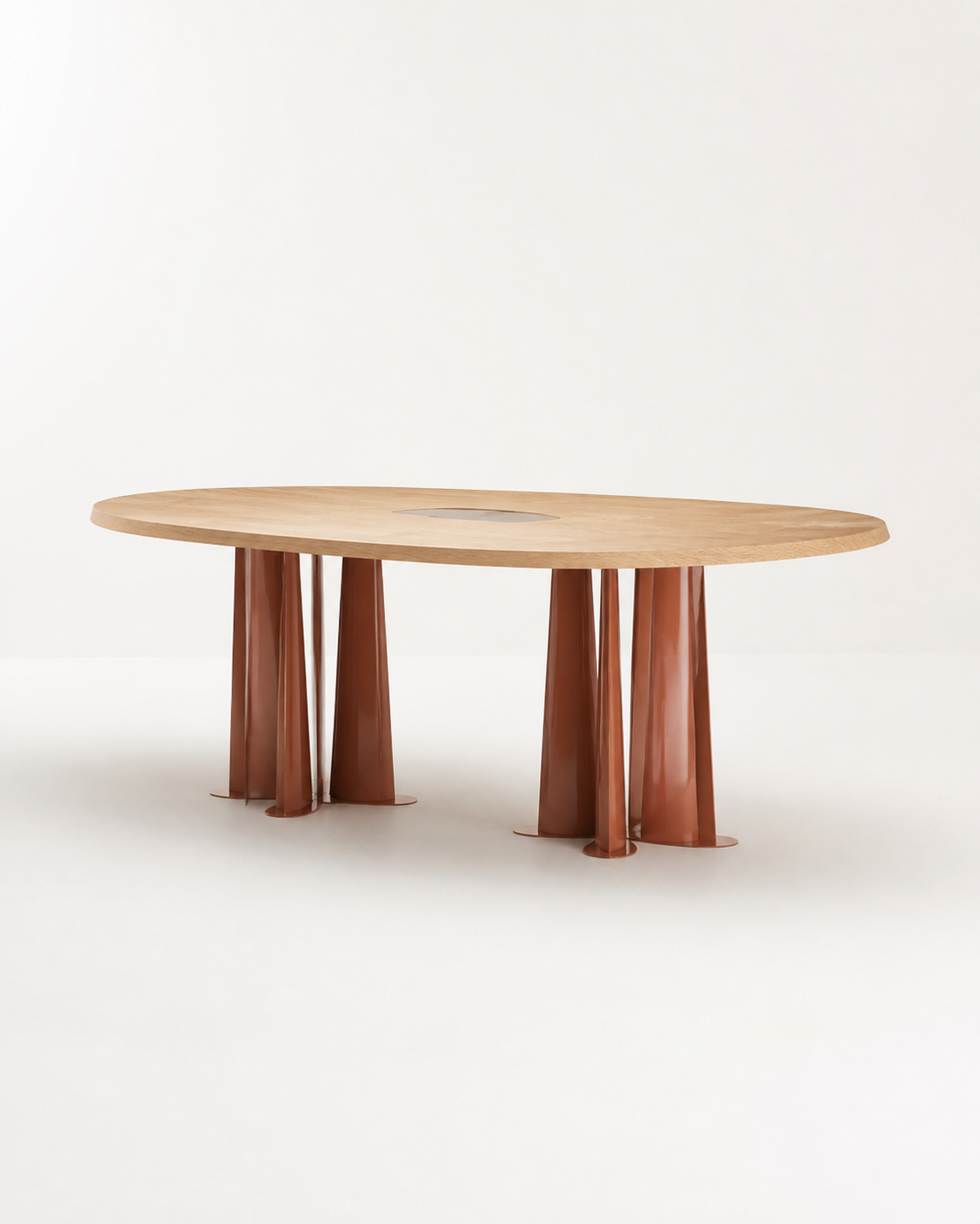 Frame Dining Table — back view