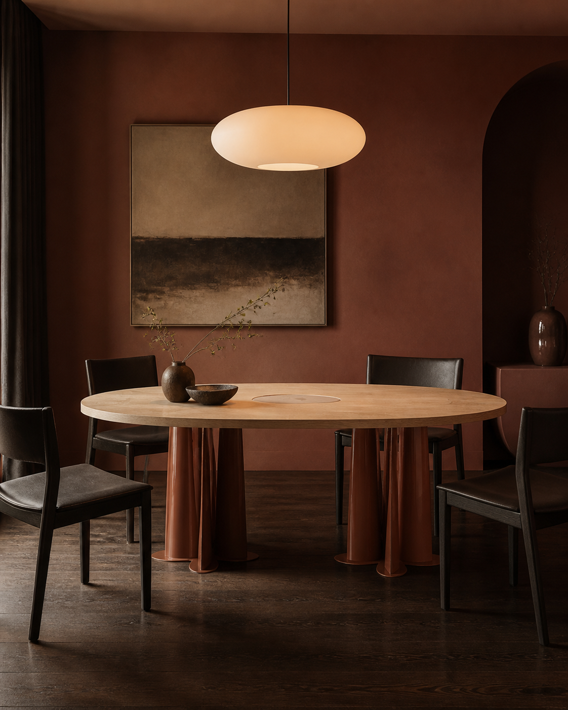 Frame Dining Table — lifestyle interior scene