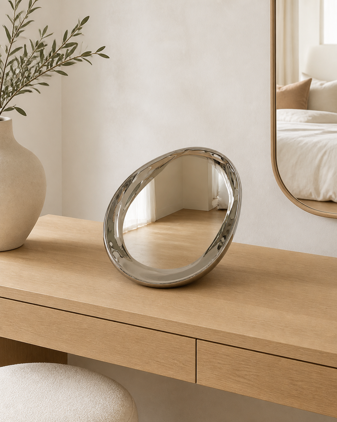 Frame Mirror — styled interior scene