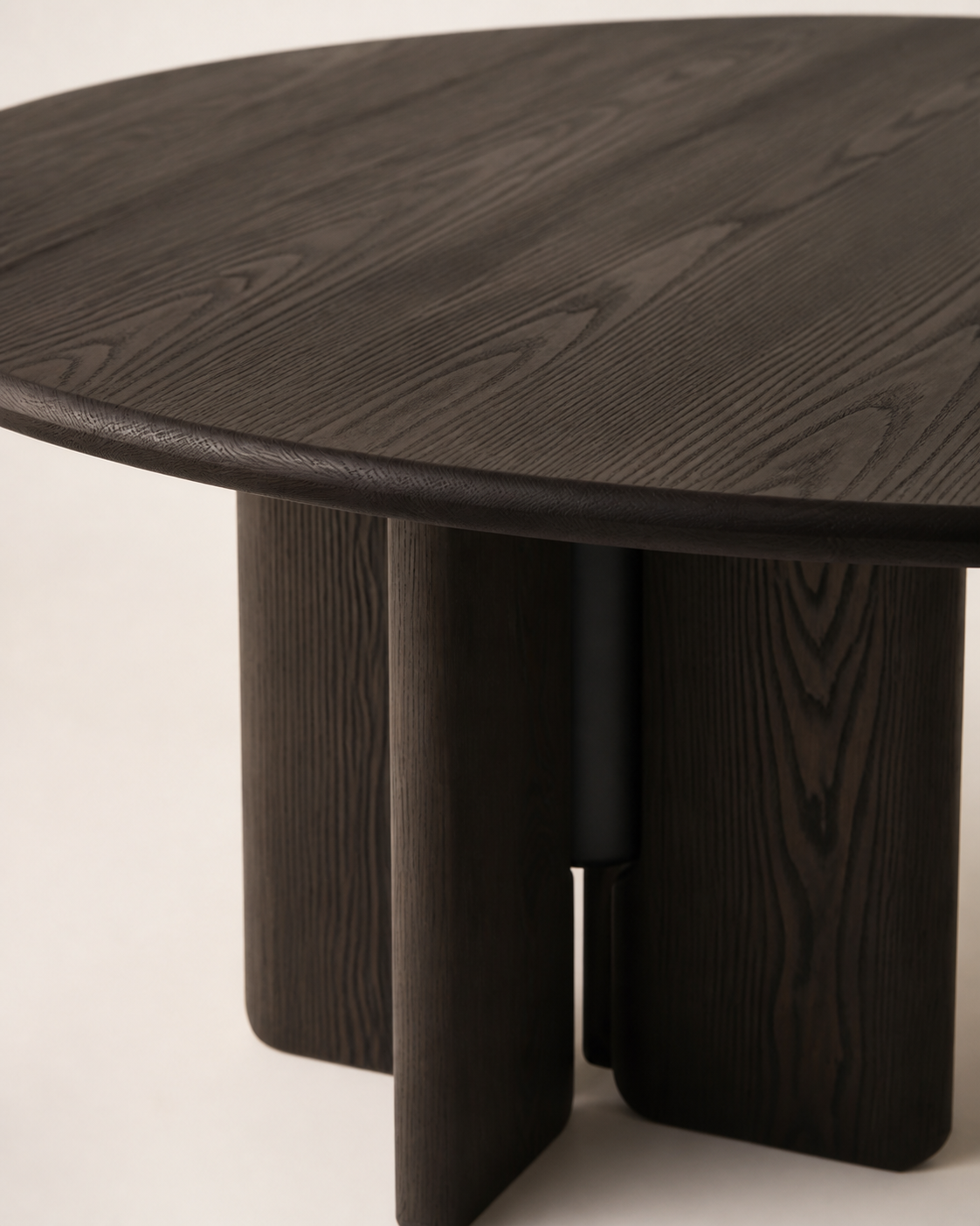Frame Round Dining Table — material detail