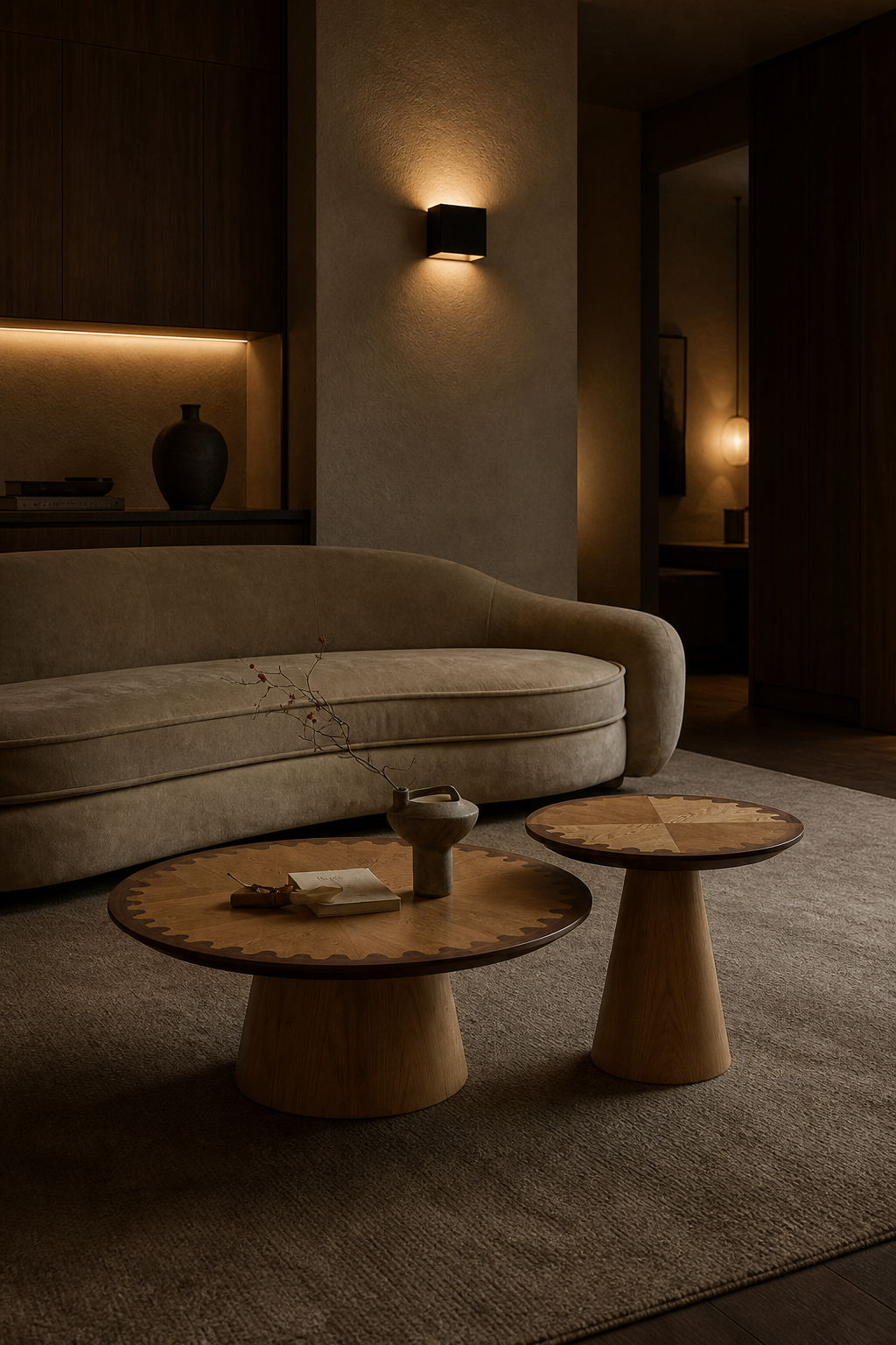 Frame Side Table — lifestyle interior scene