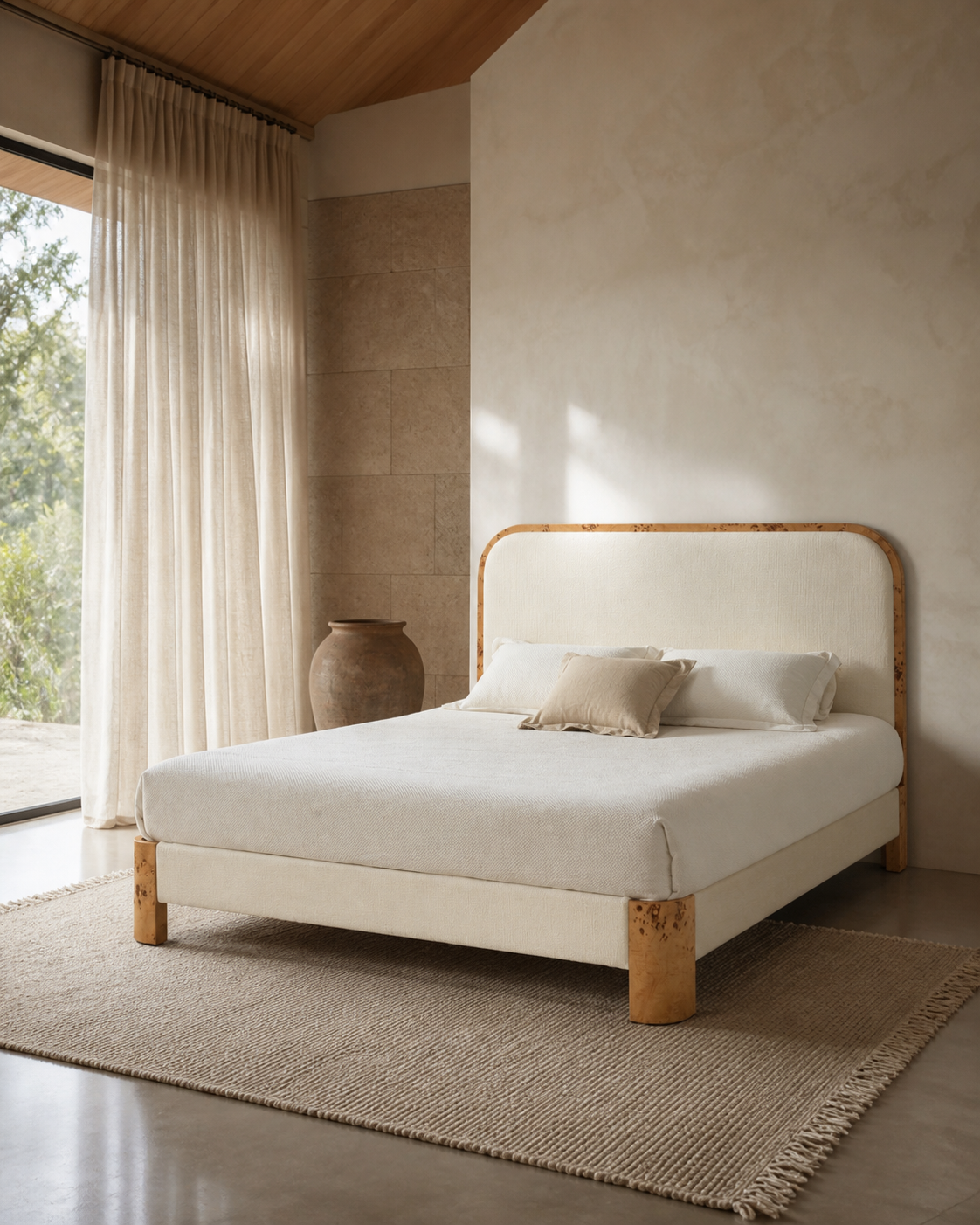 Halo Bed — lifestyle interior scene