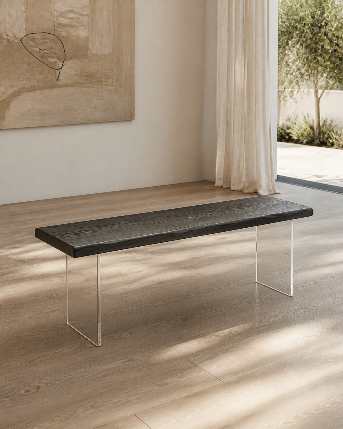 Halo Bench — lifestyle interior scene