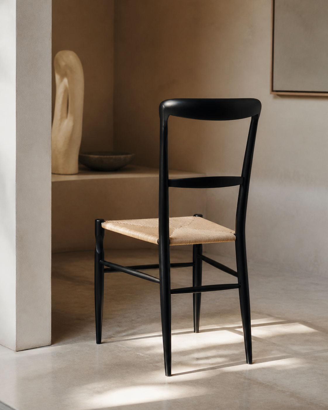 Halo Cane Chair — lifestyle interior scene
