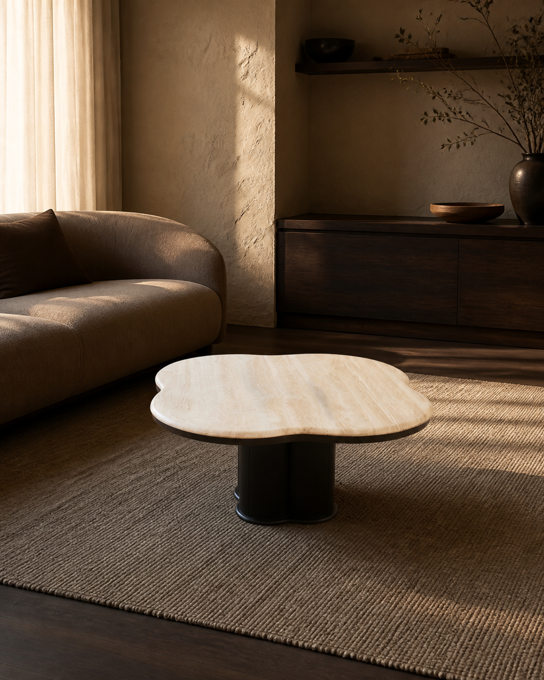 Halo Coffee Table — lifestyle interior scene