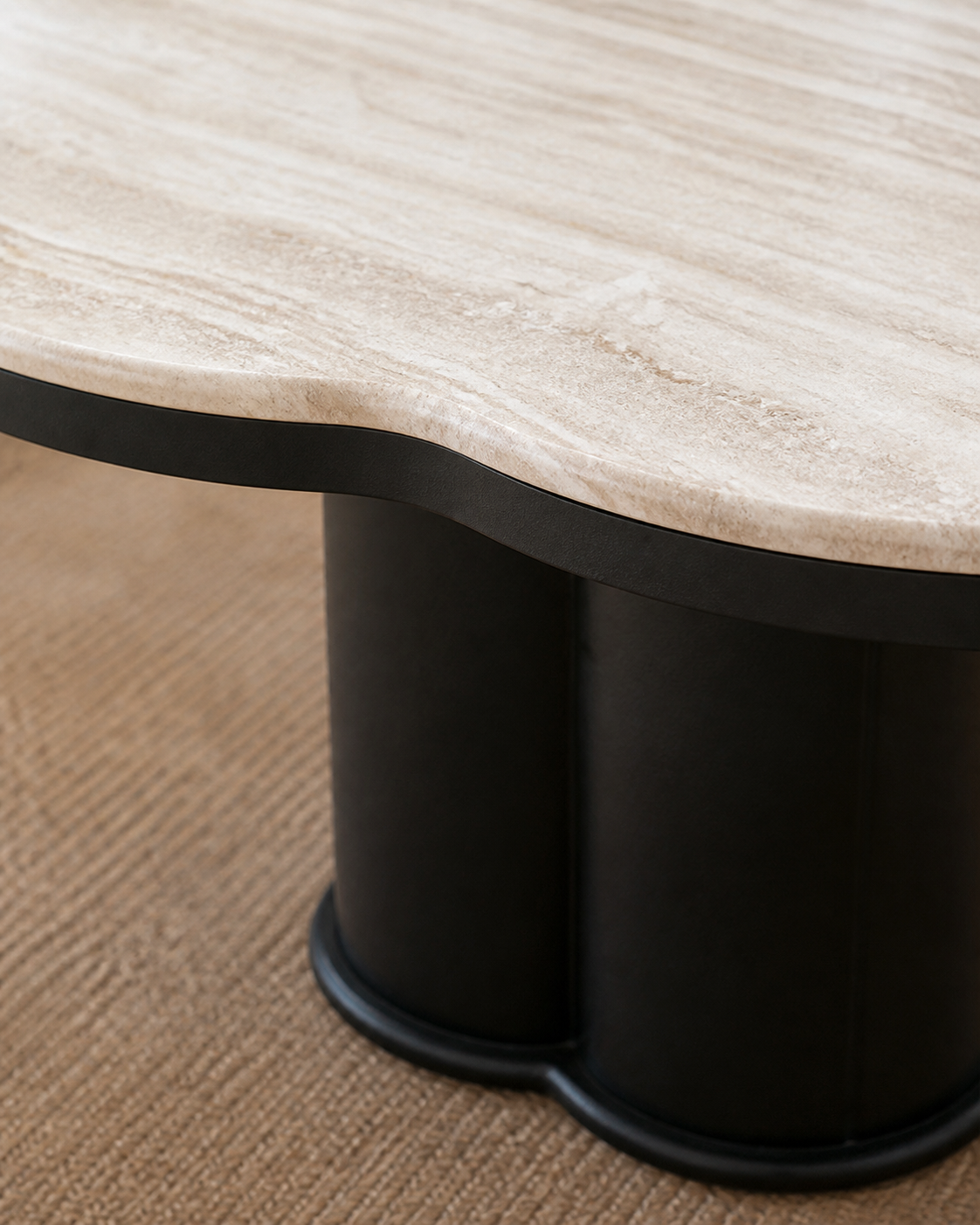 Halo Coffee Table — material detail