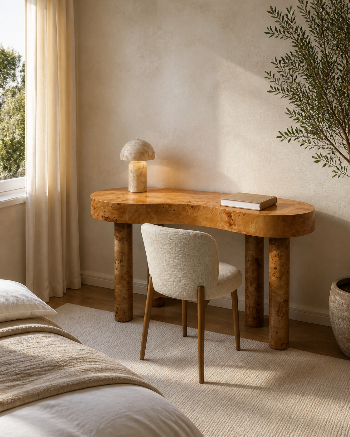 Halo Desk — styled interior scene