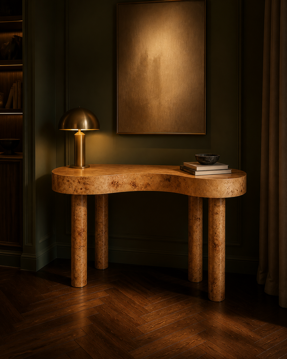 Halo Desk — lifestyle interior scene