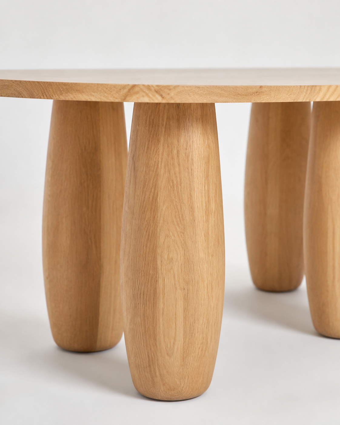 Halo Dining Table — material detail