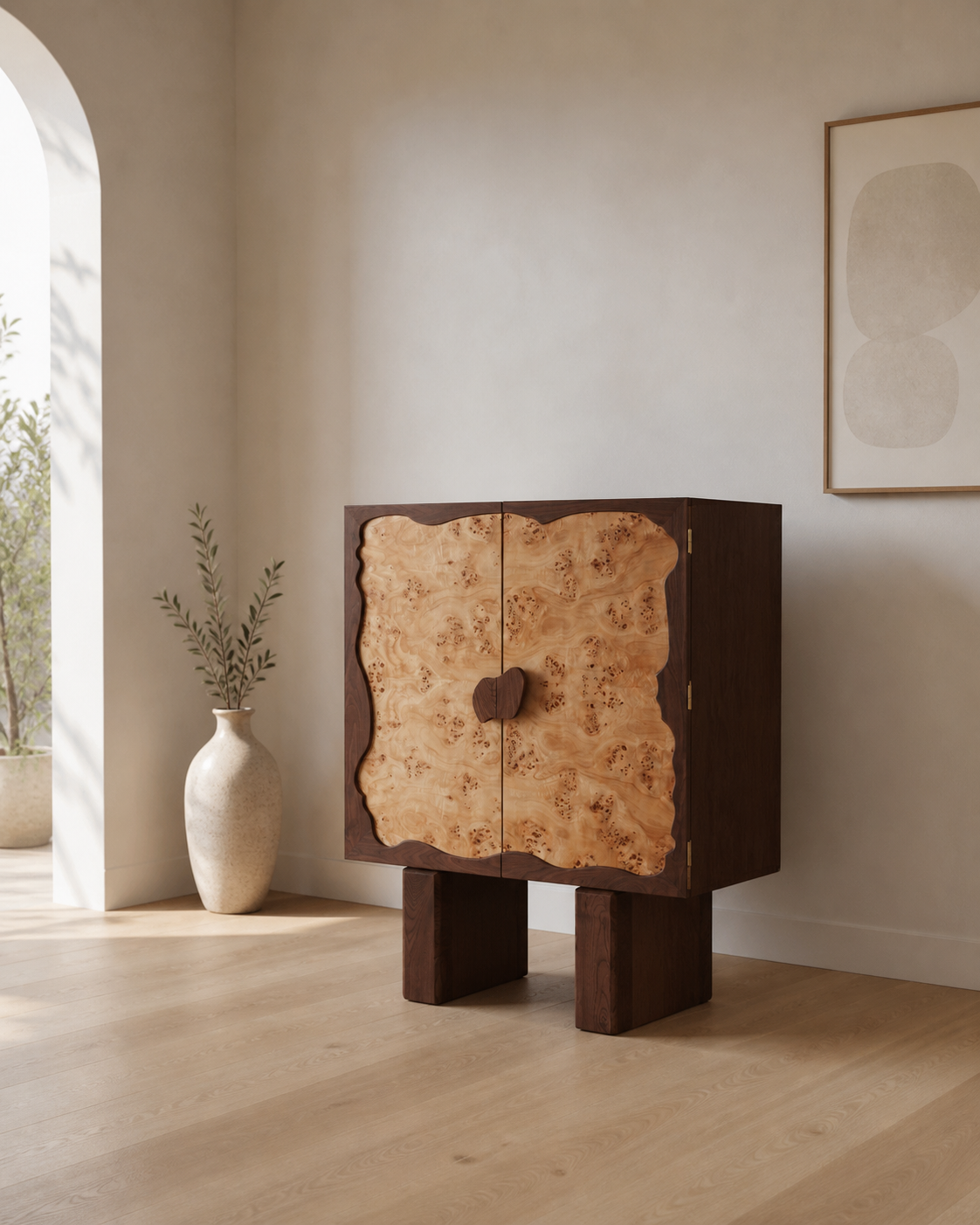 Halo Display Cabinet — styled interior scene