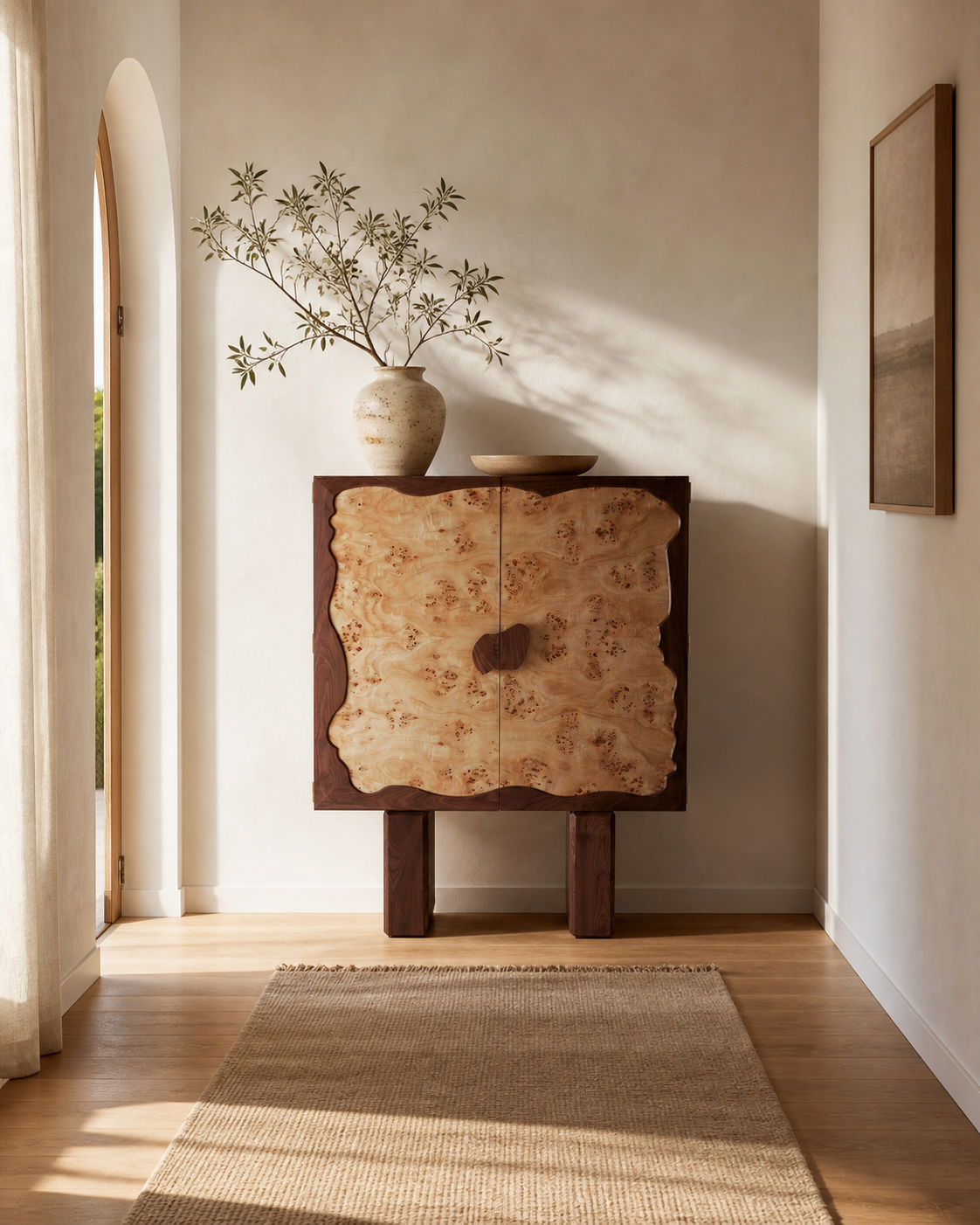 Halo Display Cabinet — lifestyle interior scene
