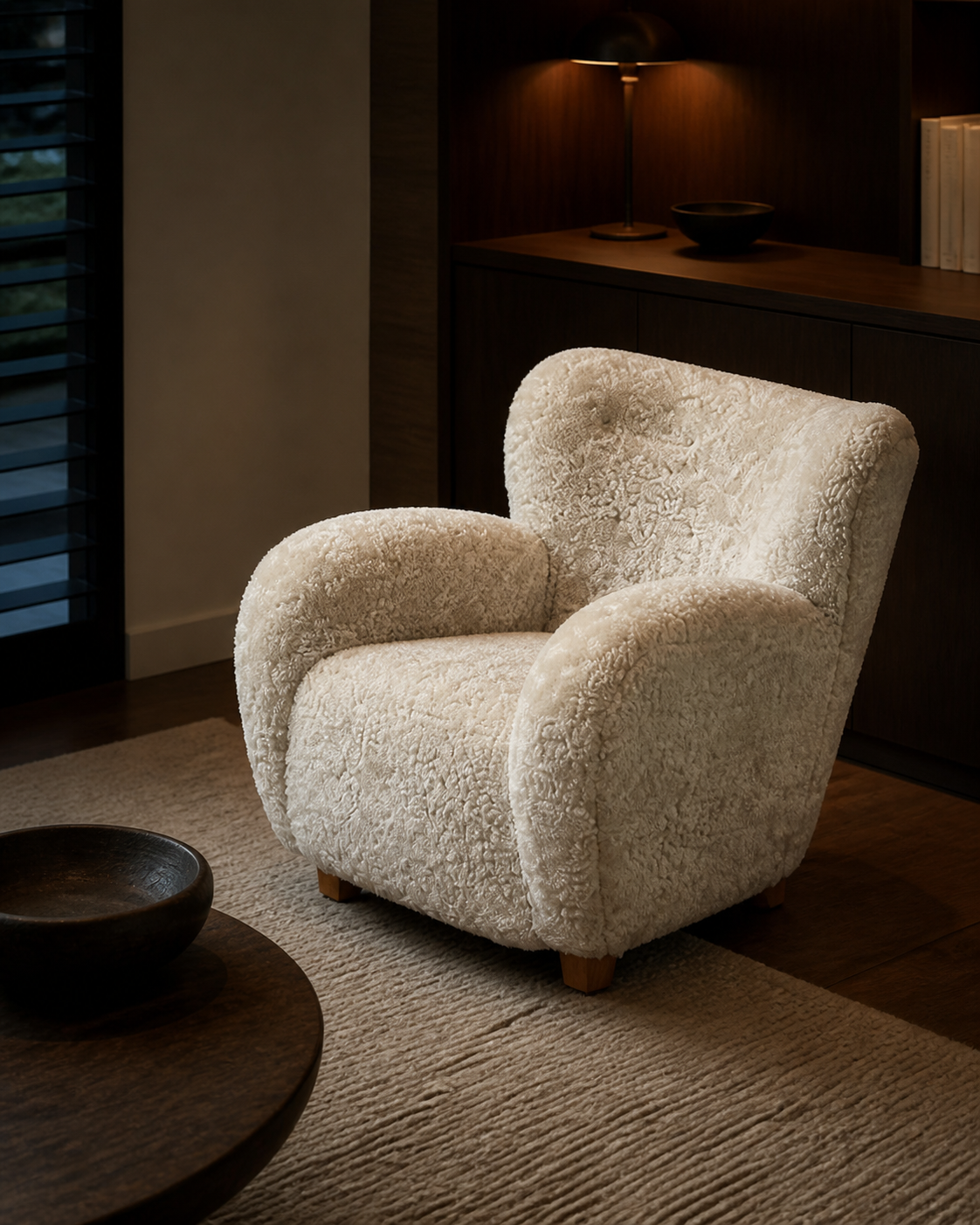 Halo Lounge Chair — lifestyle interior scene