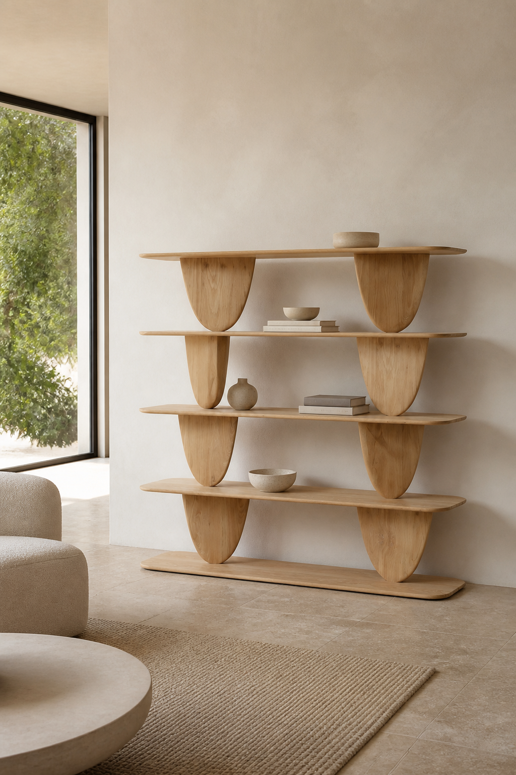 Halo Shelving Unit — styled interior scene