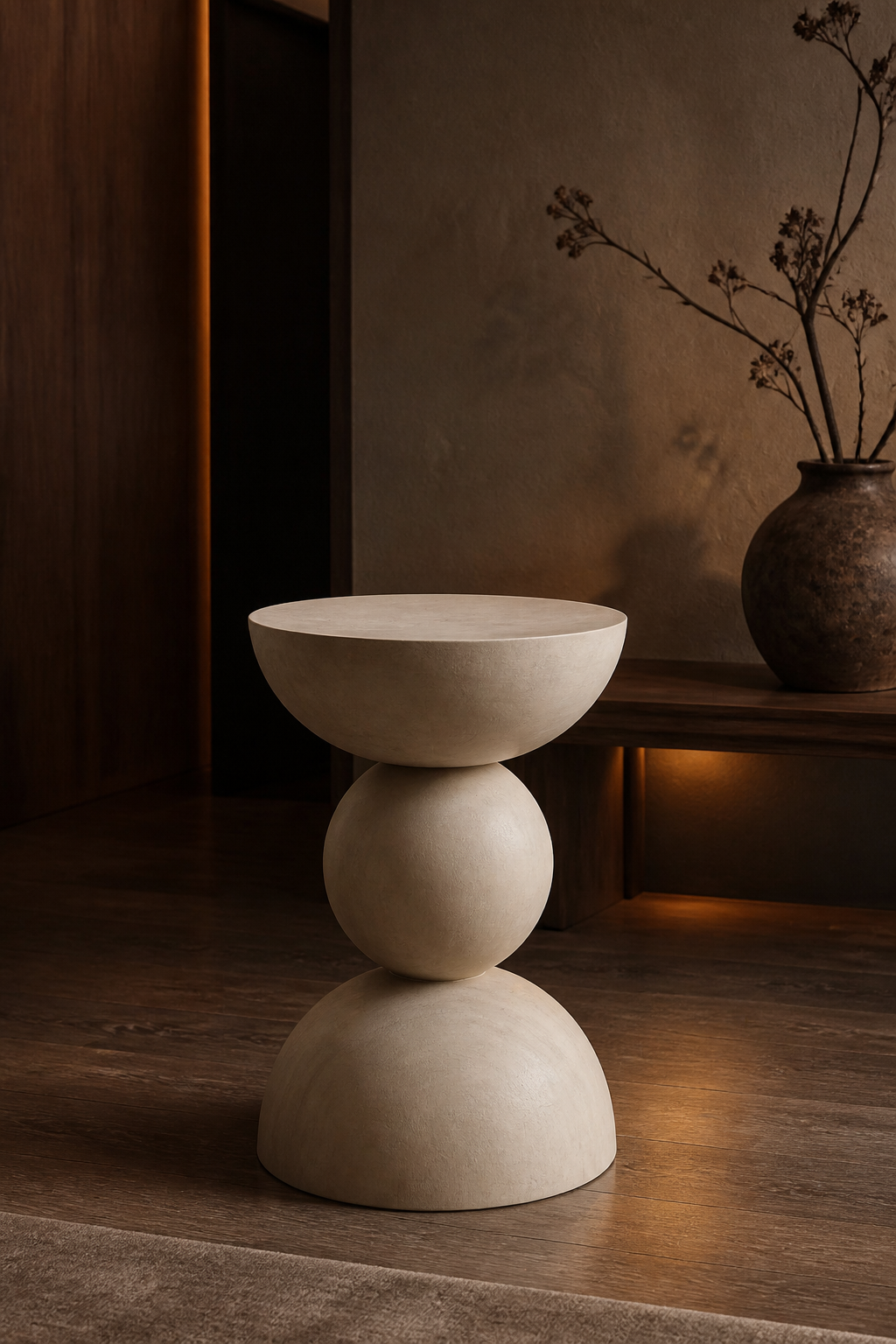 Halo Side Table — lifestyle interior scene