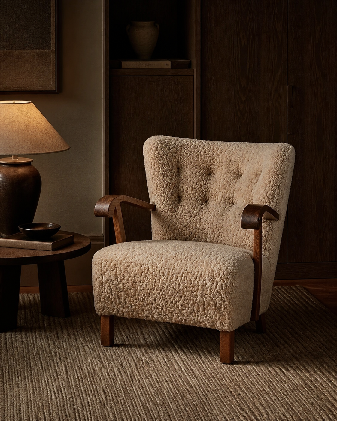 Luma Lounge Chair — lifestyle interior scene