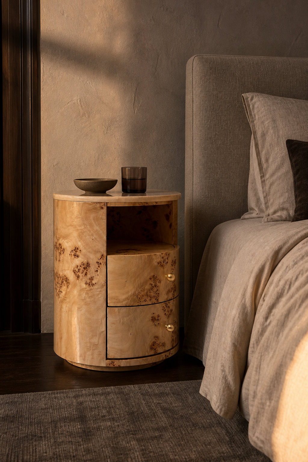 Luma Side Table — lifestyle interior scene